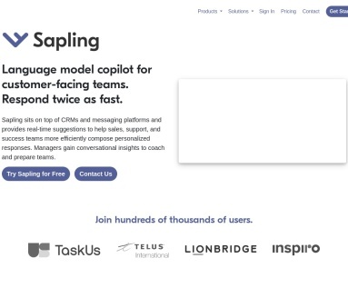 Sapling AI Content Detector