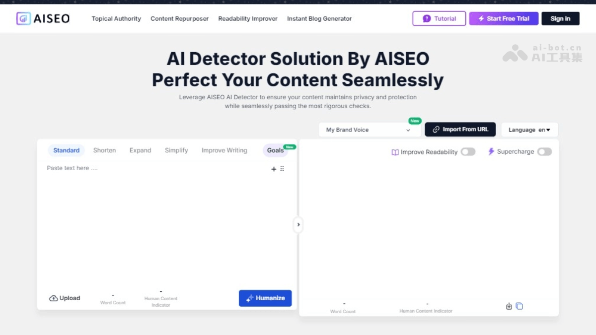 AISEO AI Content Detector